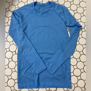 Lululemon Swiftly Tech Red Long Sleeve Top